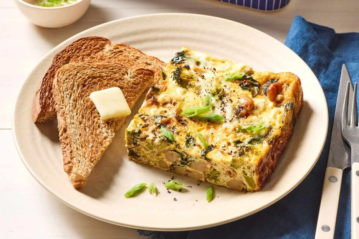 Υγιεινό πρωινό με φυτικές ίνες: Συνταγή για casserole λαχανικών